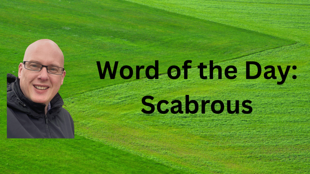 Word of the Day: Scabrous