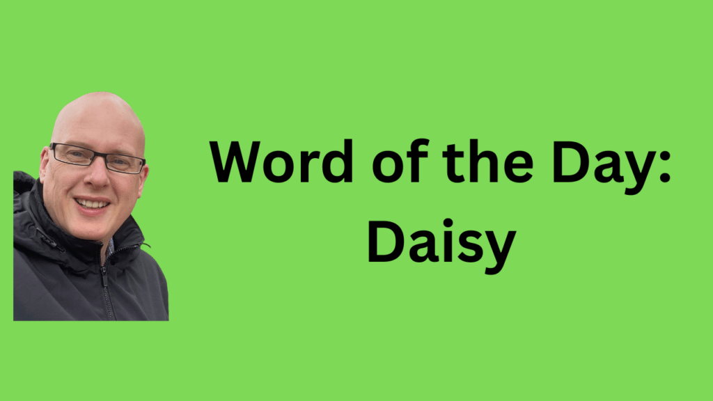 Word of the Day: Daisy